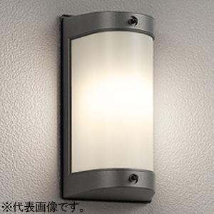 オーデリック LEDポーチライト 防雨型 口金E26 電球色 ダークシルバー OG254695LR