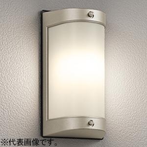 オーデリック LEDポーチライト 防雨型 口金E26 電球色 マットウォームシルバー OG25469...