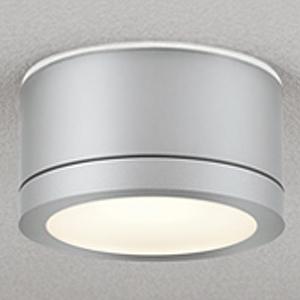 オーデリック LEDシーリングライト 防雨型 口金GX53-1 電球色 天井面取付専用 マットシルバ...