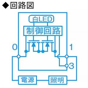 パナソニック 埋込スイッチ リンクプラス 2線...の詳細画像1