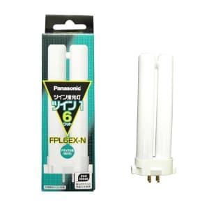 Panasonic ツイン蛍光灯 FPL6EX-N F3、2025年製。×20個 Panasonic（パナソニック） FPL6EX-NF3 コンパクト蛍光灯 3波長形 昼