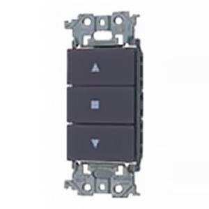 パナソニック 埋込電動シャッタ用押釦スイッチセット 微少電流形 3a接点 金属枠 マットグレー WT...