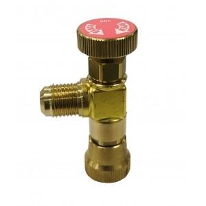 BBKテクノロジーズ R-410A・R-32用コントロールバルブ 5/16オスフレア×5/16メスフレア