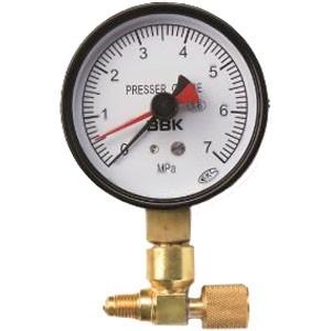 BBKテクノロジーズ リークテストキット 1/4フレアオス(ムシ押付)×1/4フレアメス(ムシ押付)...