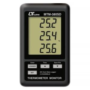 FUSO 3チャンネル温度モニター SDカード対応型 測定範囲-100〜1300℃ MTM-380S...