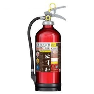 モリタ宮田工業 アルミ製蓄圧式粉末ABC消火器 業務用 10型 総質量約3.9kg リサイクルシール付 UVM10ALリサイクルシールツキ