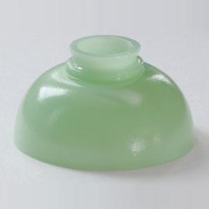 エムアンドエイ ランプシェード サイズW140×D140×H80mm ガラス製 グリーン PY700...
