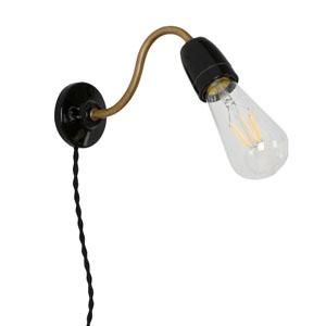 エムアンドエイ ブラケットライト コンセントタイプ E26口金 60Wまで 電球別売 XS18025...