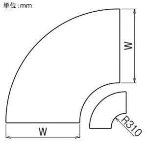 ネグロス電工 L形分岐化粧ネット ネトロンアミ...の詳細画像2