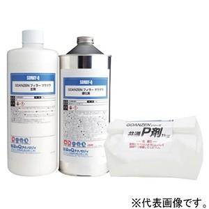 染めQテクノロジィ GOANZENフィラーザラザラ 内容量:主剤・硬化剤×各200g+P剤1kg