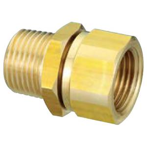 オンダ製作所 ナット付アダプター ショートタイプ 呼び径R1/2×G1/2 OS-411-S