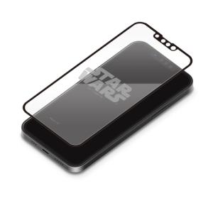 PGA iPhone 13/13 Pro用 抗菌液晶全面保護ガラス [スター・ウォーズ ロゴ] PG...