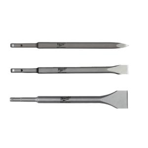 ミルウォーキー milwaukee SDS PLUSチゼルセット(ブルポイント・コールド・ワイド) ...