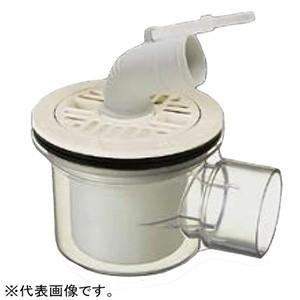 テクノテック 防水パン用排水トラップ T Tトラップ 横引排水口タイプ VU VP50共用 透明 アイボリーホワイト SNT-SW-W1