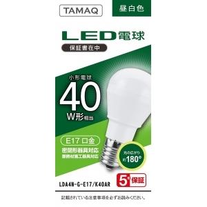NVCライティングジャパン LED電球 A形 一般電球形 40W相当 昼白色(5000K) E17 ...