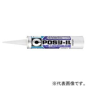 セメダイン 建築用シーリング材 POSシール 中モジュラス 防カビタイプ 容量333ml ベージュ ...