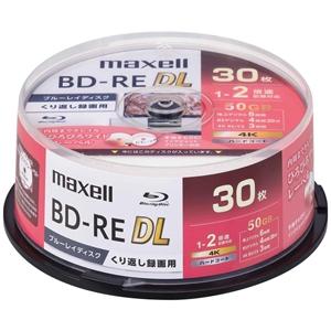 マクセル 録画用ブルーレイディスク BD-RE DL くり返し録画用 50GB(2層) 1〜2倍速記...