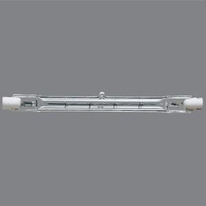パナソニック スタジオ用ハロゲン電球 両口金形 750形 R7s口金 クリア JP100V750WC
