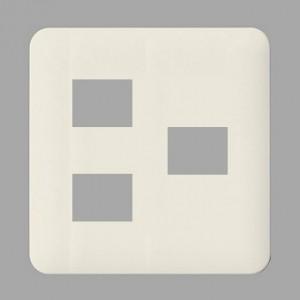 Panasonic（パナソニック） フルカラー モダンプレート 3コ(2コ+1コ)用