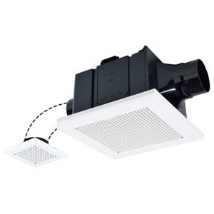 三菱（MITSUBISHI） ダクト用換気扇 天井埋込形 サニタリー用 2部屋