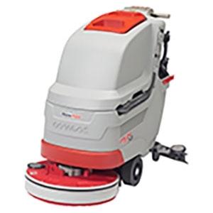 リンレイ 自動床洗浄機 Rook RED Antea50B 充電式 20インチ ディスク式 手押し型 清掃能力1500㎡/h 907789