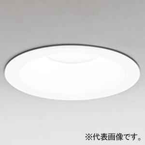 オーデリック LEDベースダウンライト 超浅型 昼白色 LC調光 拡散配光 埋込穴φ100 オフホワ...