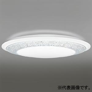 オーデリック LEDシーリングライト 〜6畳用 電球色〜昼光色 調光・調色タイプ カットガラス風・石目調 リモコン付属 OL251600R｜dendenichiba