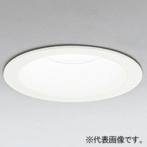 オーデリック LEDベースダウンライト 電球色 LC調光 拡散配光 埋込穴φ100 オフホワイト O...