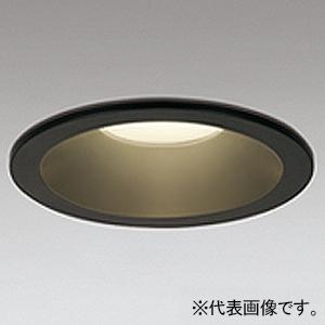 オーデリック LEDベースダウンライト 電球色 LC調光 拡散配光 埋込穴φ100 ブラック OD2...