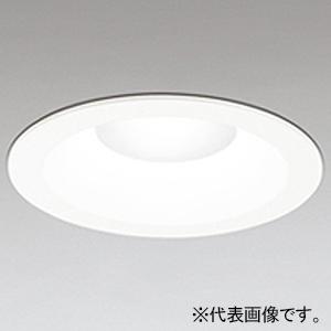 オーデリック LEDベースダウンライト 温白色 LC調光 拡散配光 埋込穴φ125 オフホワイト O...