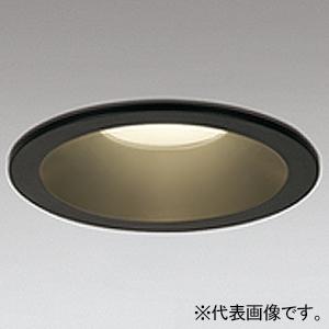 オーデリック LEDベースダウンライト 電球色 LC調光 拡散配光 埋込穴φ100 ブラック OD2...