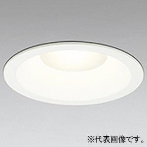 オーデリック LEDベースダウンライト 電球色 非調光タイプ 拡散配光 埋込穴φ125 オフホワイト...