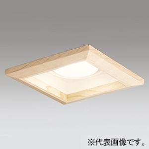 オーデリック LEDダウンライト 角型 口金GX53-1 電球色 非調光タイプ 拡散配光 埋込穴□1...