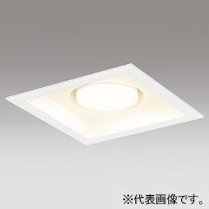 オーデリック LEDダウンライト 角型 口金GX53-1 電球色 非調光タイプ 拡散配光 埋込穴□1...