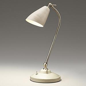 オーデリック LEDスタンドライト 灯具可動型 口金E17 電球色 スイッチ付 アイボリー色ワイピン...