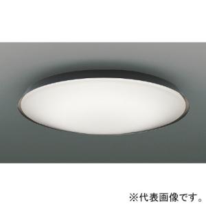 コイズミ照明 LEDシーリングライト 〜6畳用 調光調色 電球色〜昼光色 リモコン付 ダークグレーメ...
