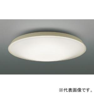 コイズミ照明 LEDシーリングライト 〜10畳用 調光調色 電球色〜昼光色 リモコン付 グレージュ ...