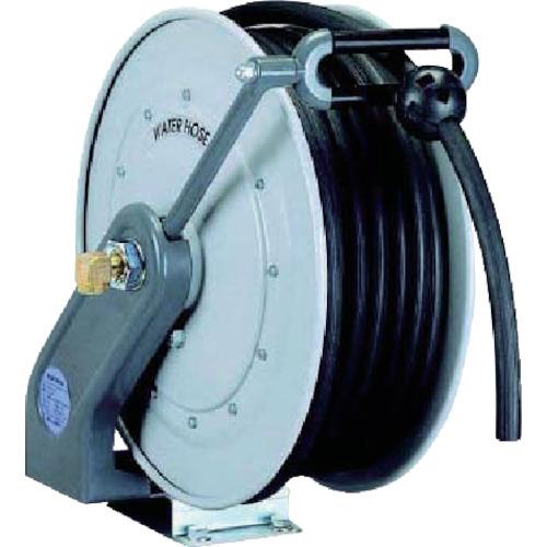 ハタヤ 自動巻水用ホースリール15m 内径φ12.7 ラバーホース NWLM-R154