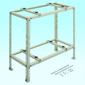 日晴金属 クーラーキヤッチャー 二段 平地高置 使用荷重80kg×2台 粉体塗装仕上げ goシリーズ C-WJ-LL