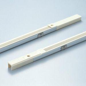 ニッポ/DNL 木什器専用ラインコンセント 全長1800mm アイボリー LCF1800