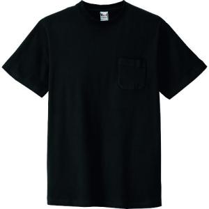 アイトス 半袖Tシャツ (ポケット付) 男女兼用 M ブラック AZ10531010Mの商品画像