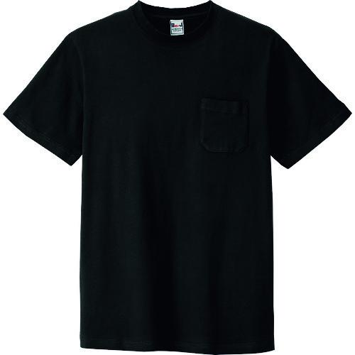 アイトス 半袖Tシャツ(ポケット付) 男女兼用 L ブラック AZ10531010L
