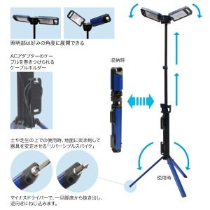 ジェフコム LEDキャリングワークライト PC...の詳細画像1