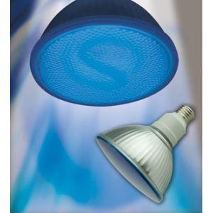 ジェフコム ケース販売 10個セット 蛍光ランプ形ビーム電球 PAR38型 120W相当 E26口金 ブルー EFR23-SB_set