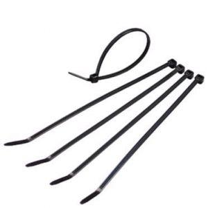 ジェフコム ケーブルタイ 耐候耐熱タイプ 全長250mm×幅4.4mm×結束径Φ60mm 100本入...