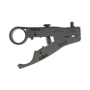 ジェフコム 同軸ケーブルストリッパー 被覆切断幅:8mm/4mm 3枚刃 CCS-800