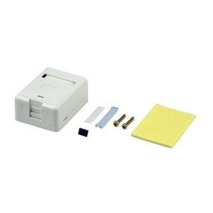 ジェフコム カテゴリー5e対応LAN用マウントボ...の商品画像