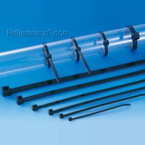 ヘラマンタイトン インシュロック ABタイ 耐候グレード 屋外用 黒色 全長80mm 幅2.2mm ...