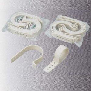 桃陽電線 10個入 フリーサドルビス付 アイボリー FSS-10