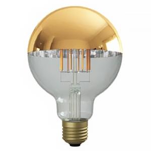 ビートソニック LED電球 ボール電球タイプ Ball95  口金E26 Gold mirror L...